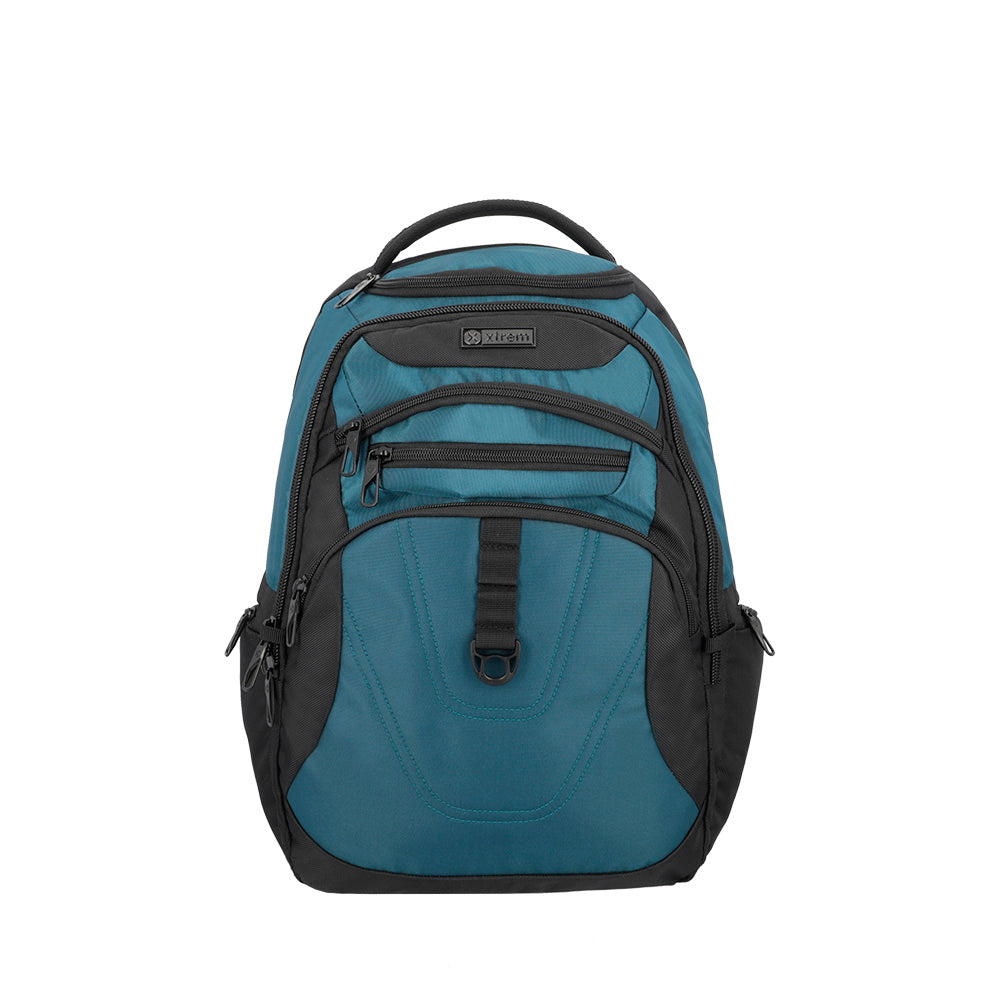 Mochila para notebook 17" de hombre West azul