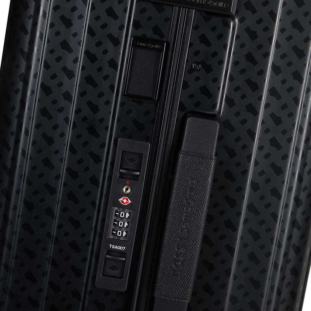 Valija grande BOSS | SAMSONITE Graphite Monogram