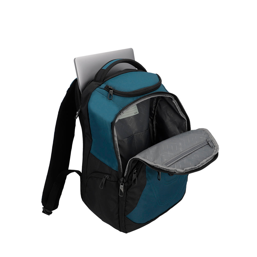 Mochila para notebook 17" de hombre West azul