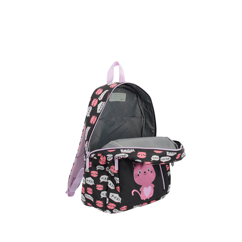 Mochila para niñas Logan negra