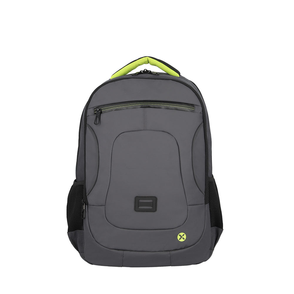 Mochila para notebook hombre Gamma 16'' gris/lima