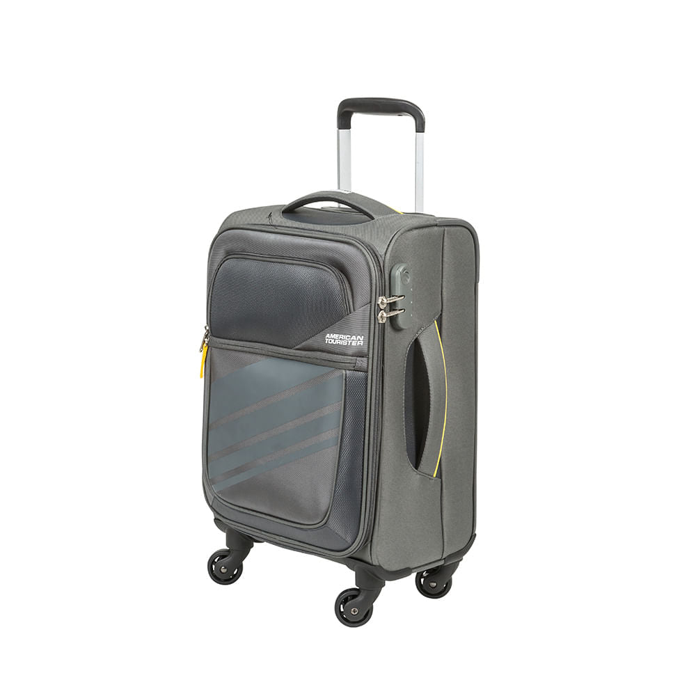 Valija Semi Rigida Stirling Light SPINNER Gris Cabina