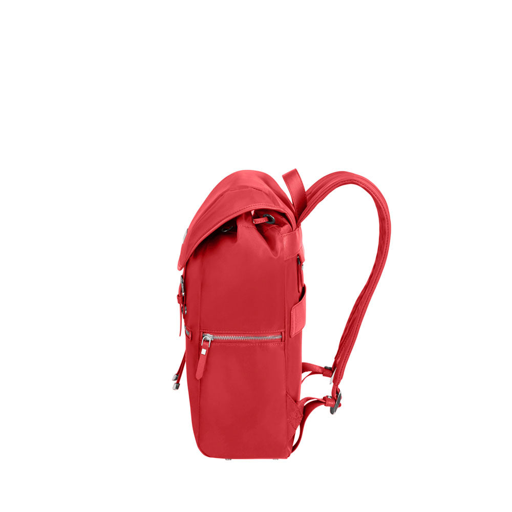  Mochila KARISSA BIZ Backpack 14.1  + Flap W/USB Formula Red 
