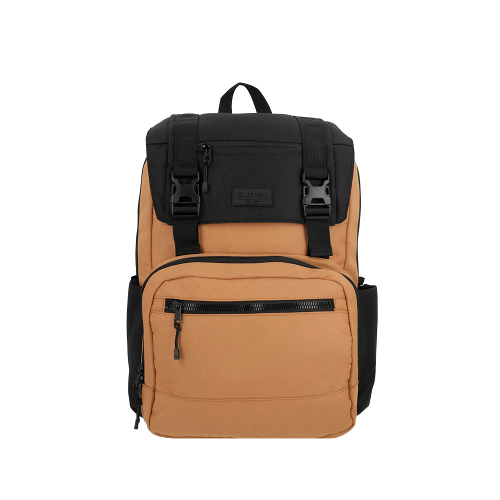 Mochila para notebook 16" de hombre Kent café