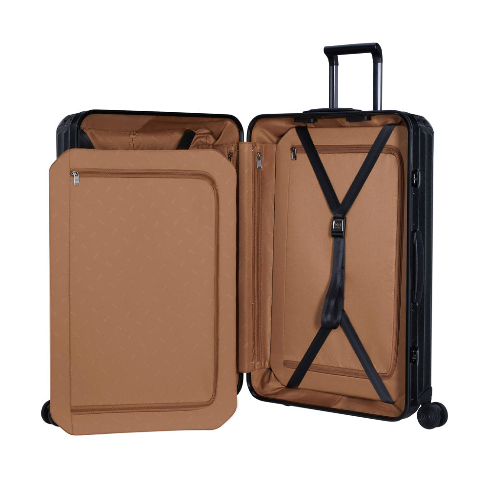 Valija grande BOSS | SAMSONITE Graphite Monogram