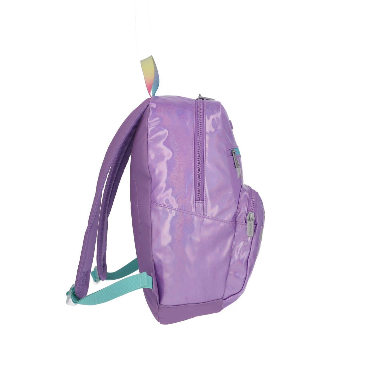 Mochila School Backpack Bolt 220 Purple Stars