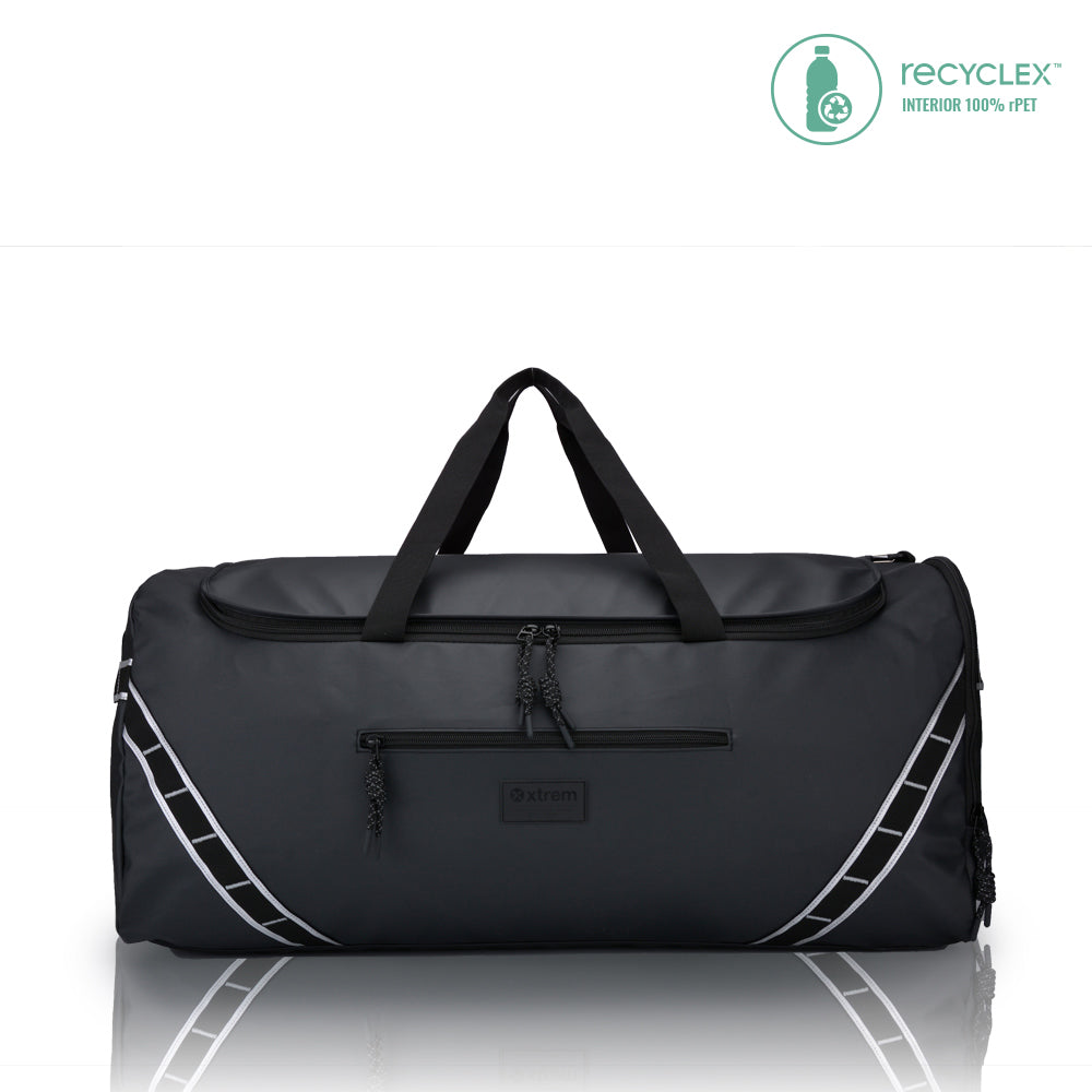 Bolso Traveller XL SS22 Negro/Reflectante