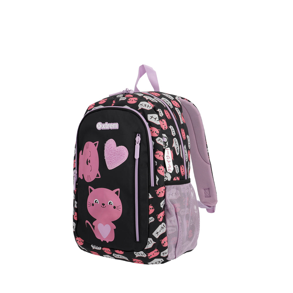 Mochila para niñas Logan negra