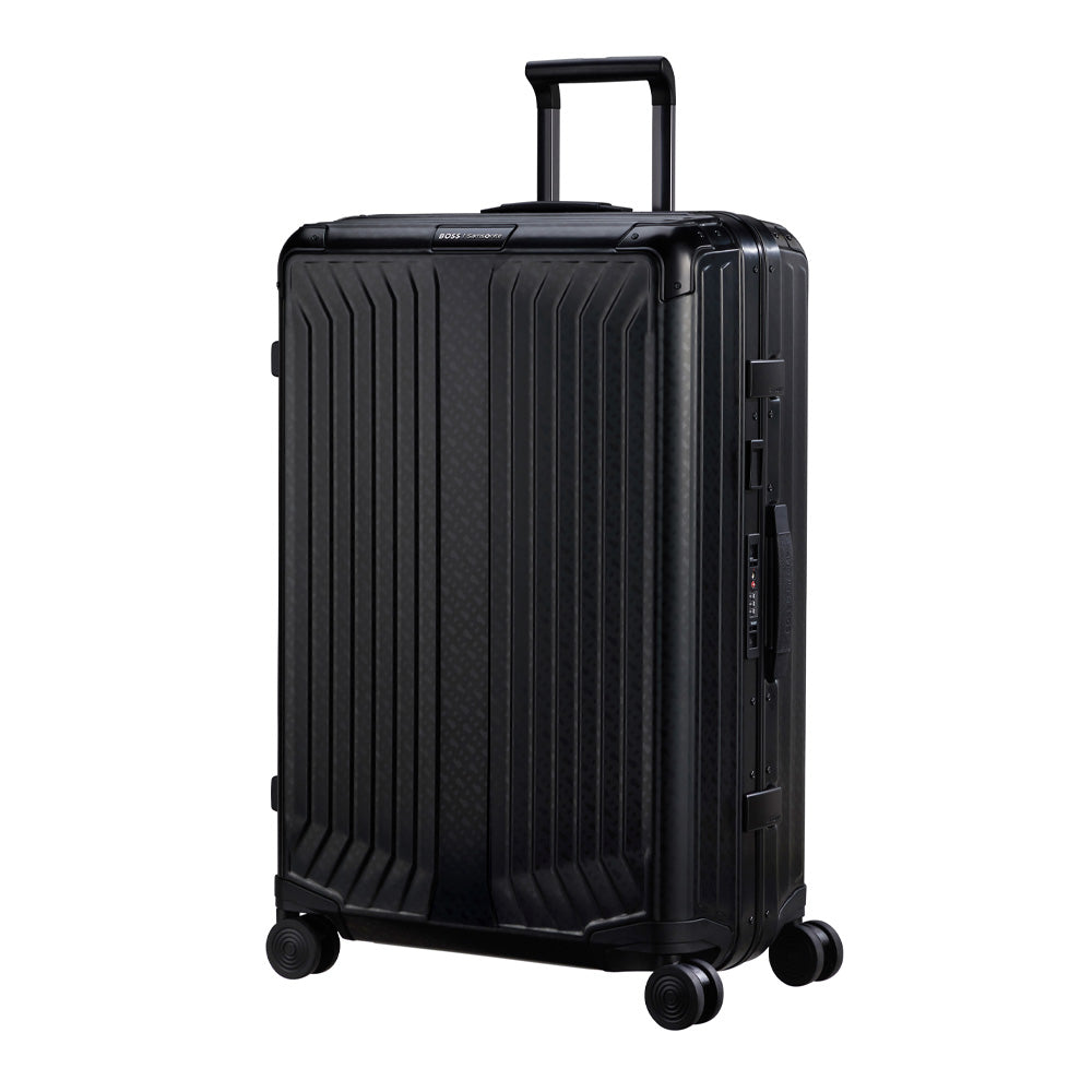 Valija grande BOSS | SAMSONITE Graphite Monogram