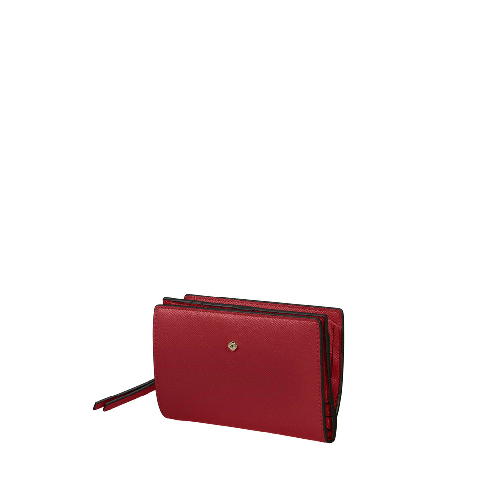 Billetera para mujer RIGHTUP SLG 12T Dark Red