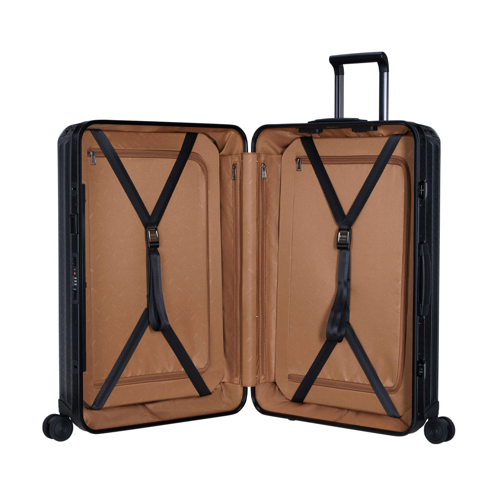 Valija grande BOSS | SAMSONITE Graphite Monogram