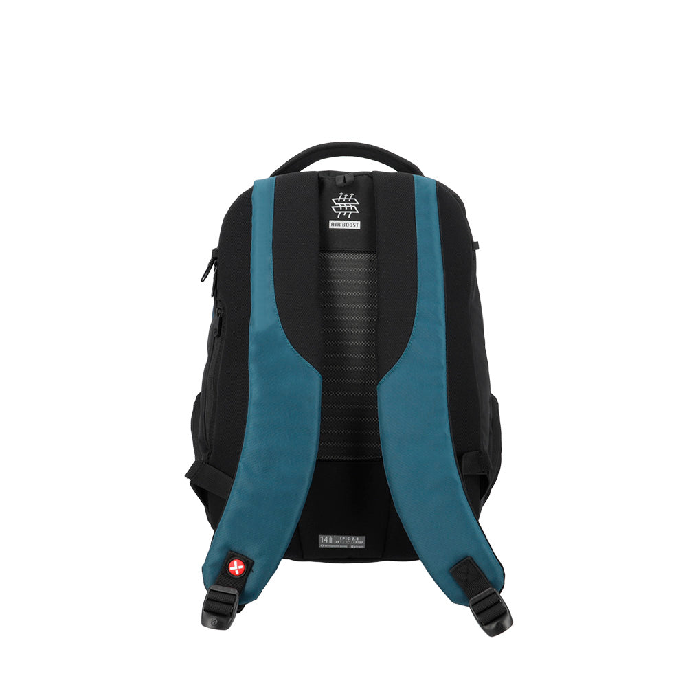 Mochila para notebook 17" de hombre West azul