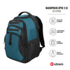 Mochila para notebook 17" de hombre West azul