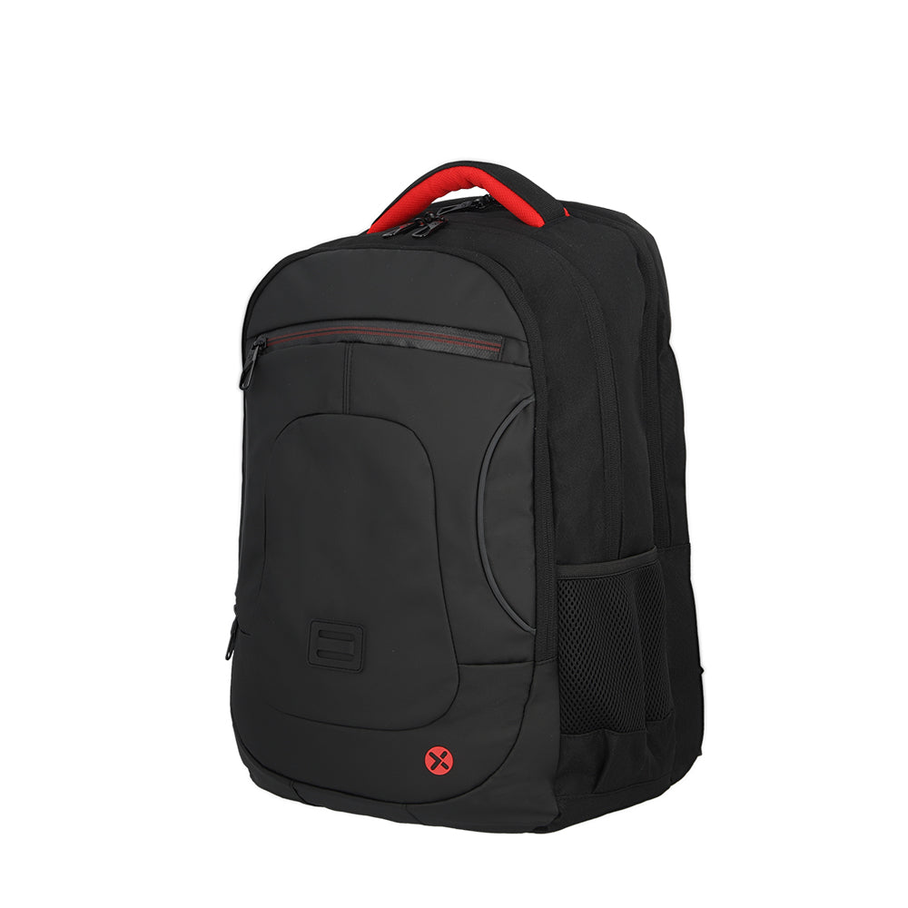 Mochila para laptop hombre Gamma 16'' negra/roja